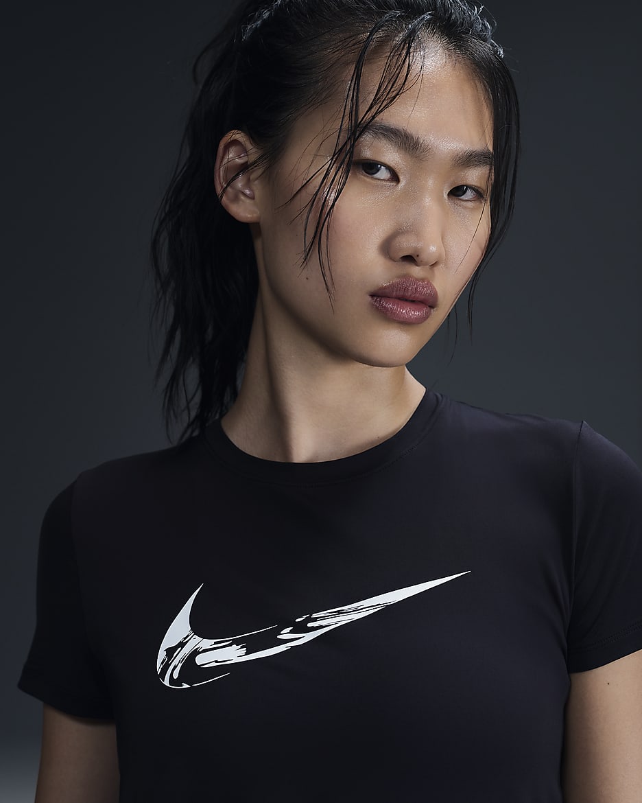 NIKE公式】ナイキ ワン ウィメンズ Dri-FIT ショートスリーブ グラフィック ランニングトップ.オンラインストア (通販サイト)